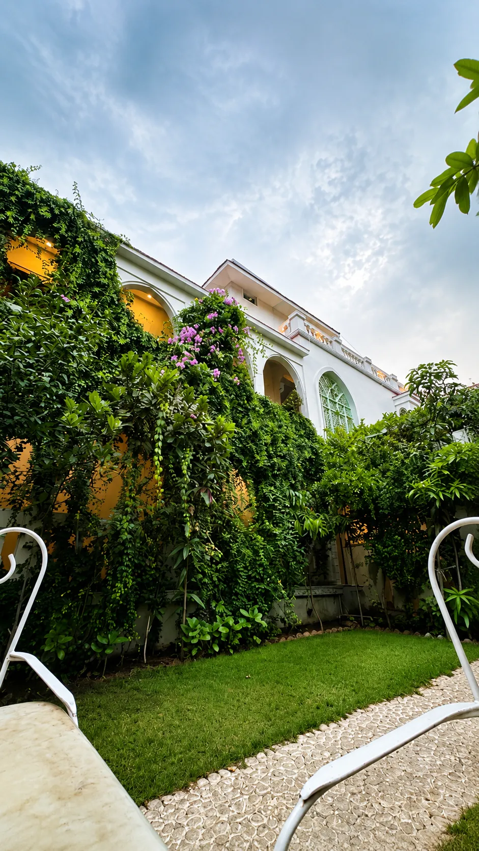 Villa Grounds, Pool & Living Spaces