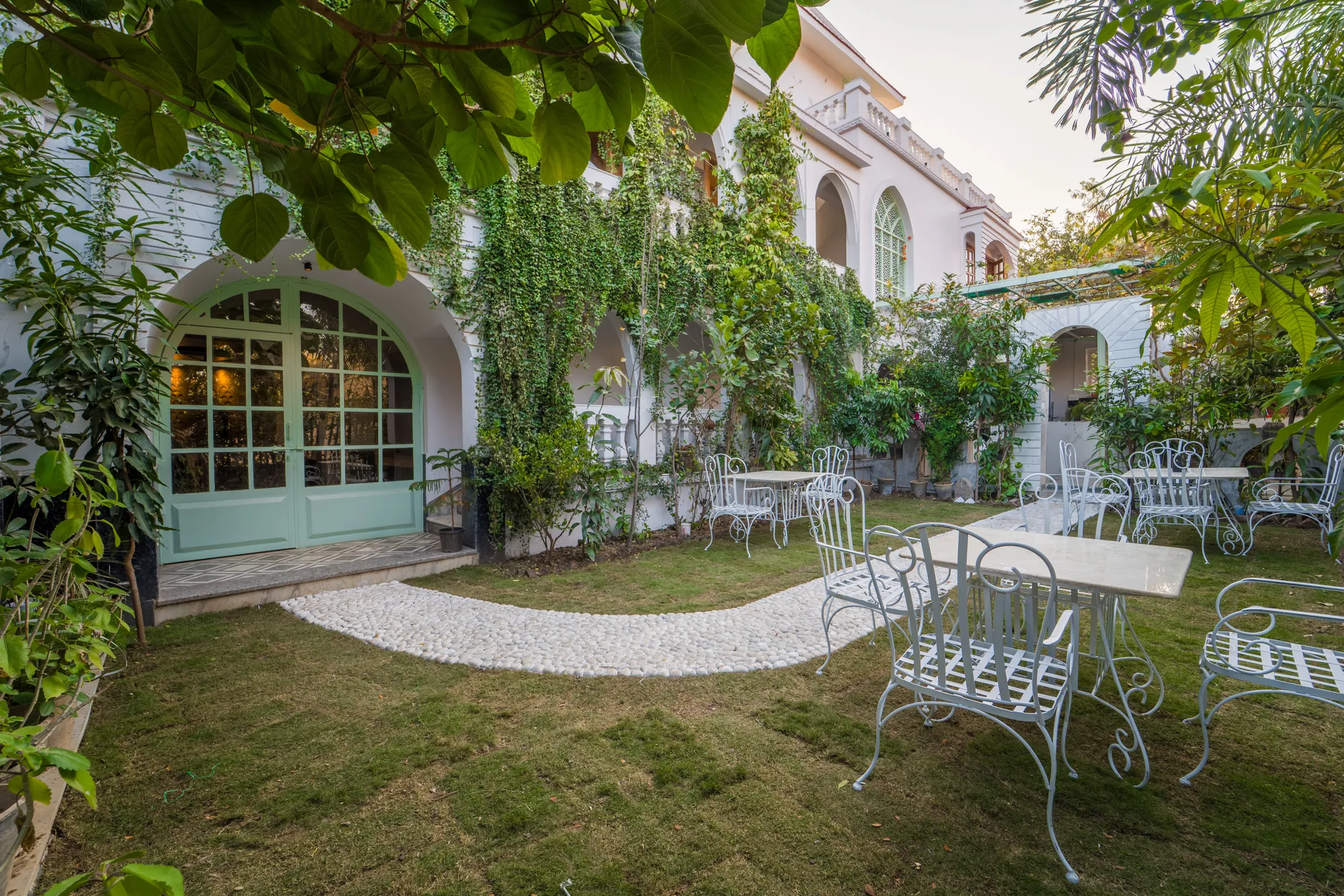 Villa Grounds, Pool & Living Spaces