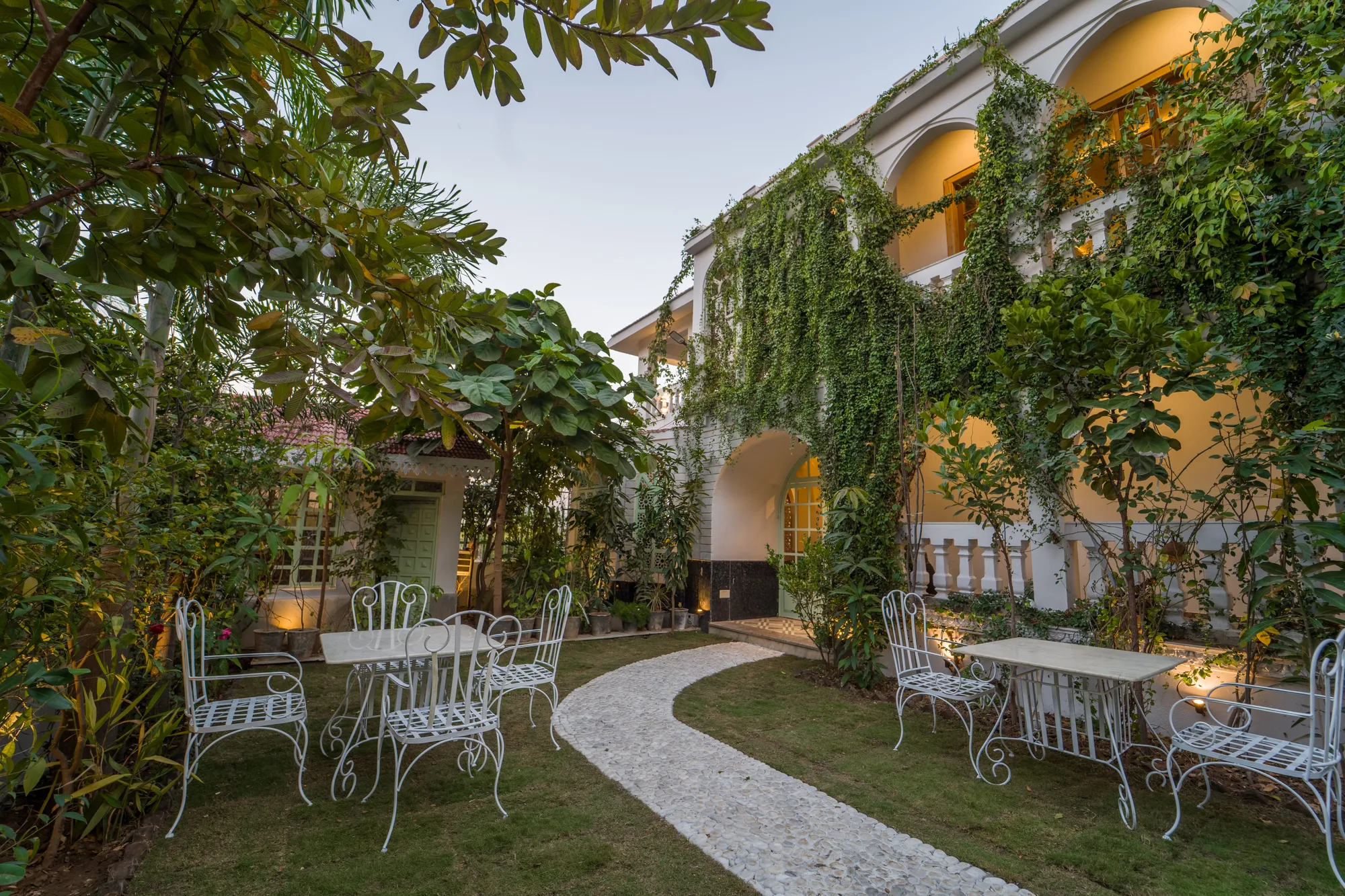 Villa Grounds, Pool & Living Spaces