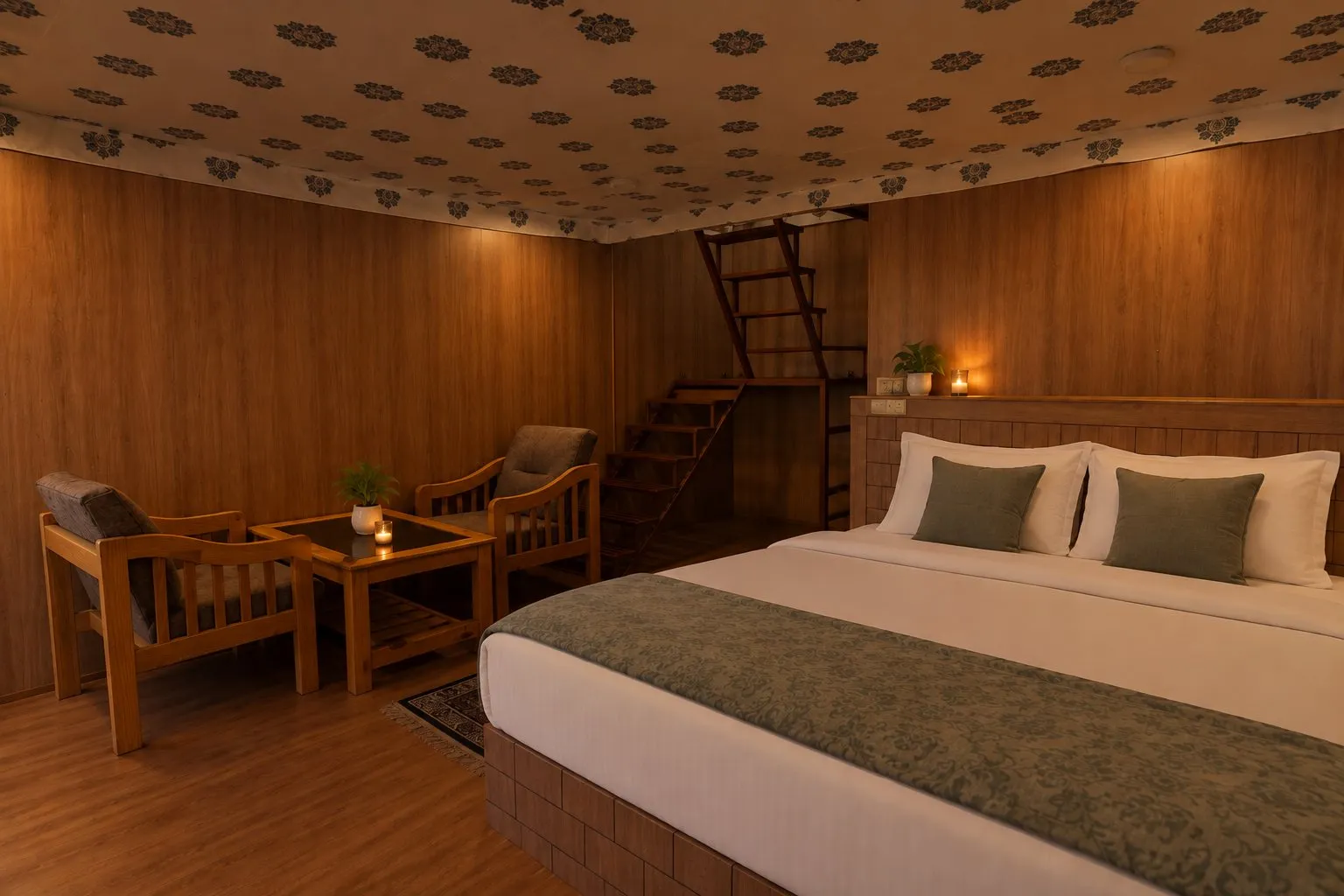 Wake up in the middle of Lahaul Valley surrounded by Himalayan peaks