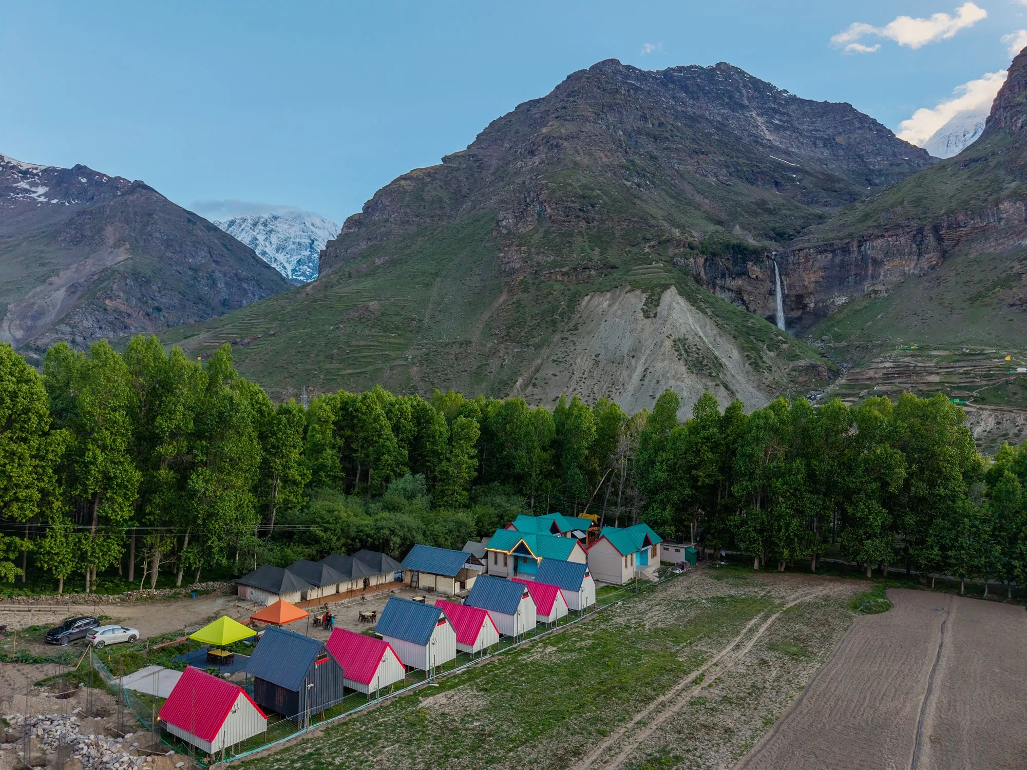 Himalayan Mountain & Valley View